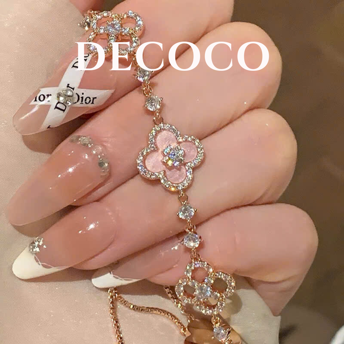 Set SAKURA hoa anh đào - Dây chuyền và vòng tay - 3