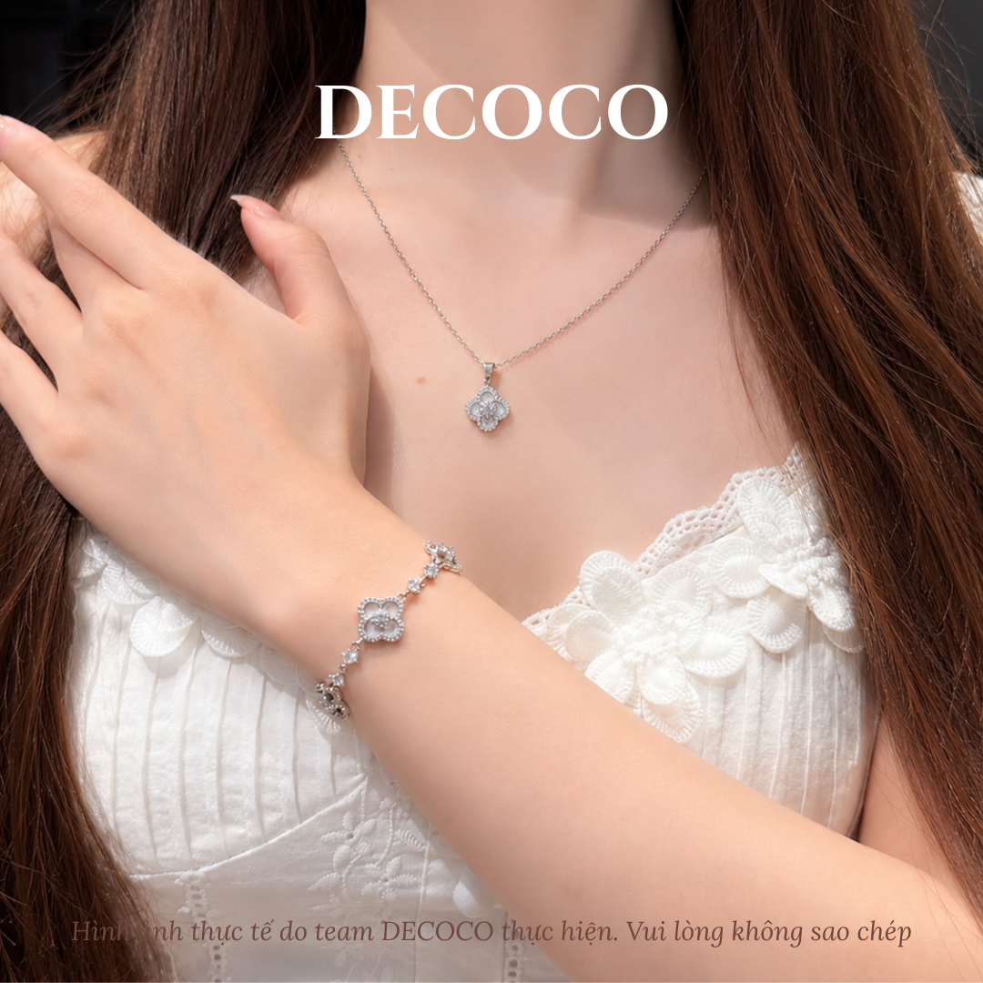 Set SAKURA hoa anh đào - Dây chuyền và vòng tay - 6