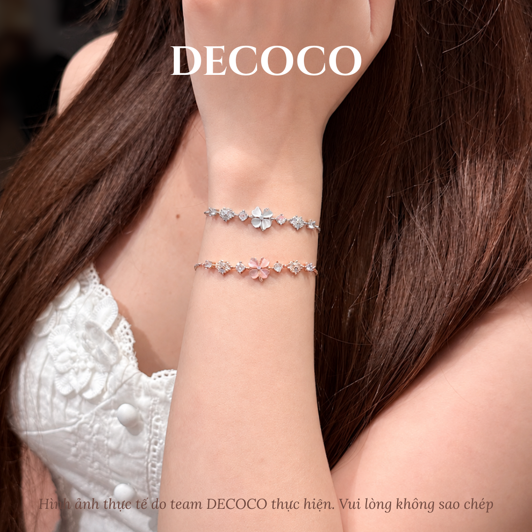 Set BLESS cỏ 4 lá - Dây chuyền và vòng tay - 4